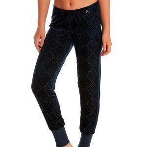 SPECIAL PAIR! Geo Burnout-Velvet Jogger Pants XS